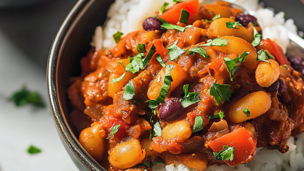 Mafé Vegan aux Haricots Rouges