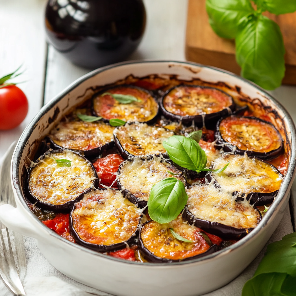 Gratin d’aubergines depuis recettemoderne