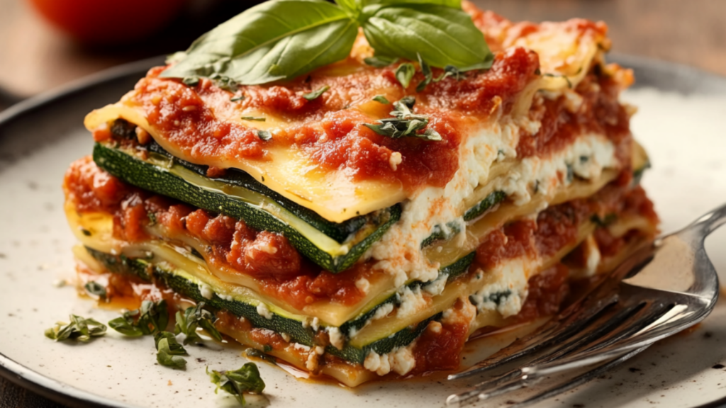 Lasagnes Courgette-Ricotta : Légère et Savoureuse