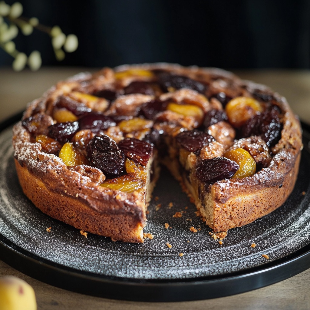 Gâteau Noisettine aux Prunes