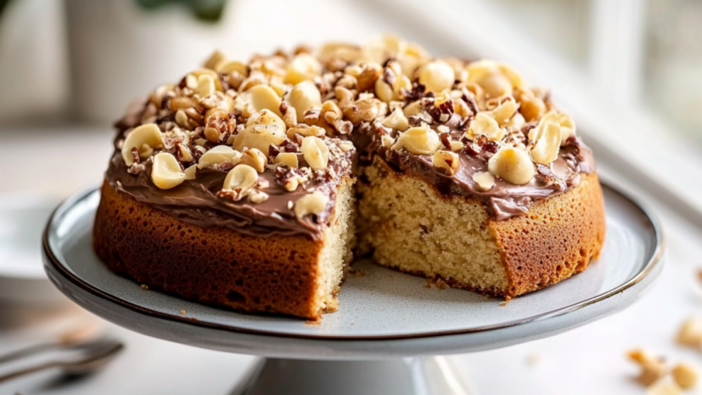 Gâteau Moelleux aux Noisettes