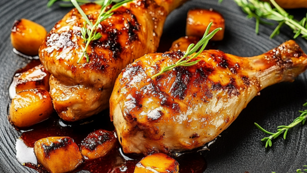 CUISSES DE POULET AU FOUR AVEC LA MARINADE depuis recettemoderne