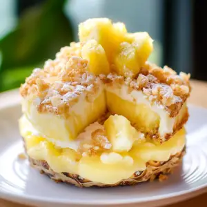 Moelleux à l'Ananas façon Piña Colada