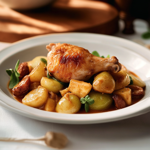 Ragoût de Pommes de Terre au Poulet Recette Délicieuse et Facile