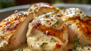 Poulet Sauce Boursin depuis recettemoderne