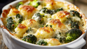 Gratin de brocoli depuis recettemoderne