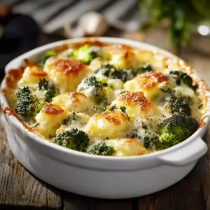 Gratin de brocoli depuis recettemoderne