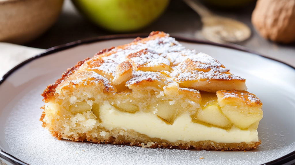 Gâteau nuage aux poires depuis recettemoderne