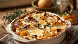 Gratin de butternut au camembert depuis recettemoderne