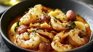 Ragoût de Cabillaud et Crevettes depuis recettemoderne