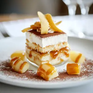 Tiramisu Pomme Caramel Beurre Salé depuis recettemoderne