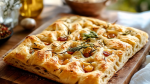 Focaccia maison moelleuse depuis recettemoderne