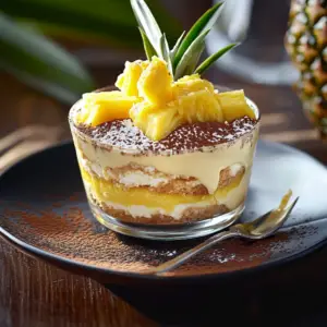 Tiramisu ananas coco depuis recettemoderne