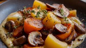 Ragoût de Carottes et Champignons depuis recettemoderne
