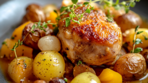 Ragoût de pommes de terre au poulet depuis recettemoderne