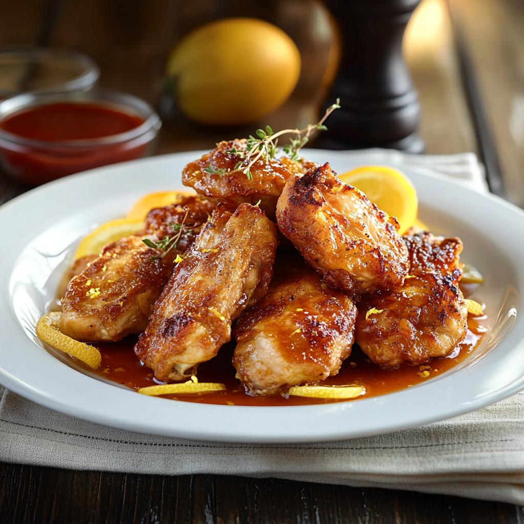 Aiguillettes de poulet au citron depuis recettemoderne