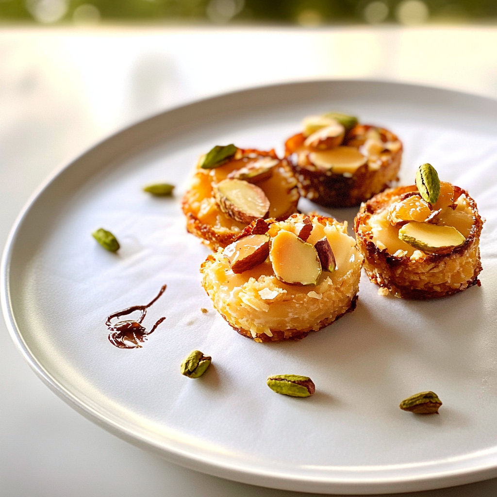 FLORENTINS AUX AMANDES et pistache depuis recettemoderne