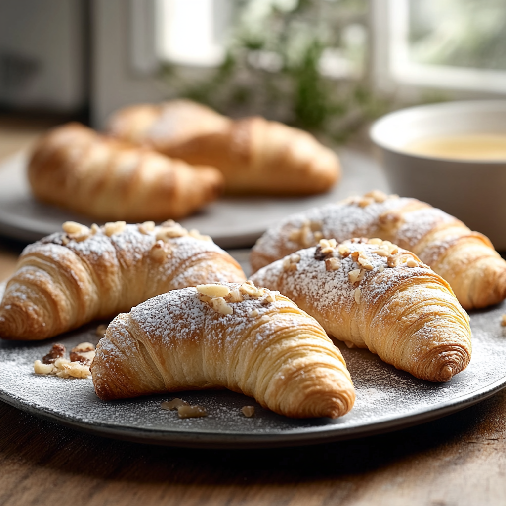 Croissants de Lune aux Noix depuis recettemoderne