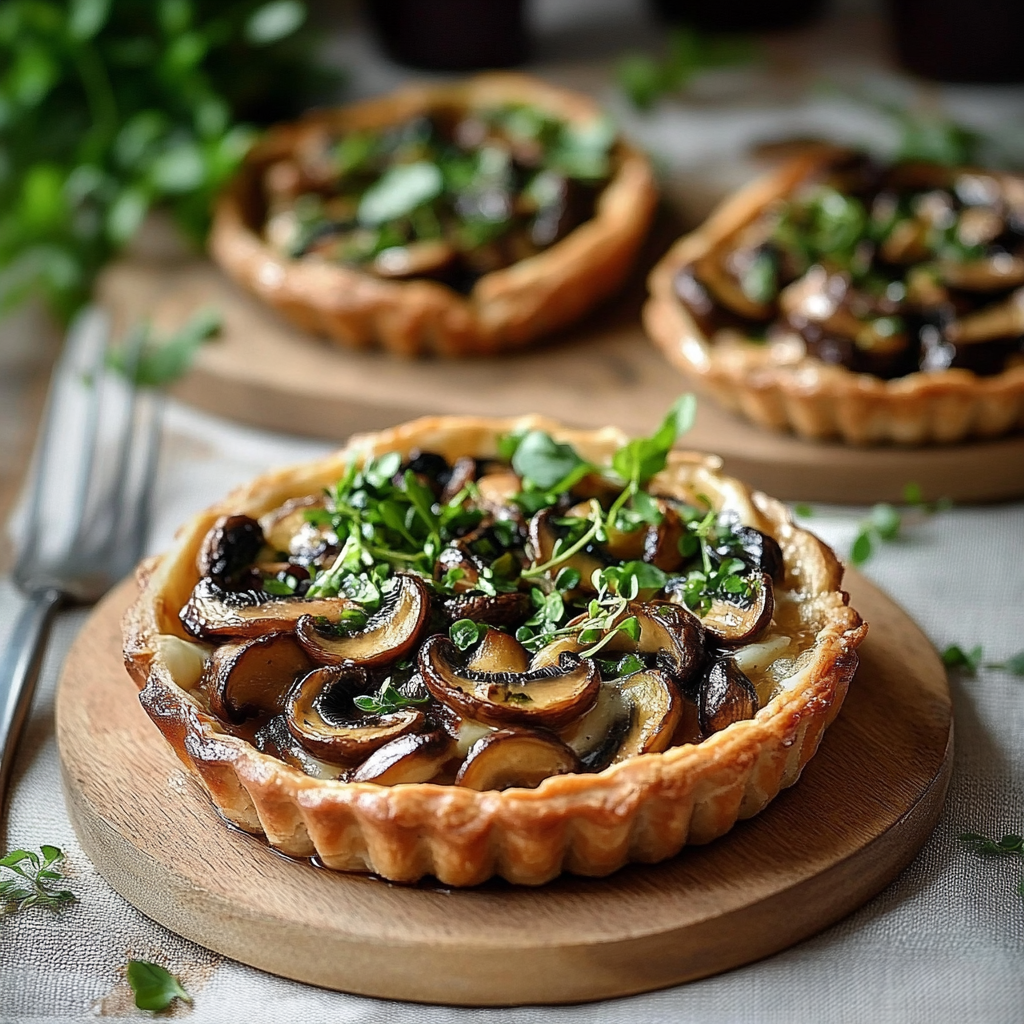 Tartelettes au fromage de chèvre depuis recettemoderne