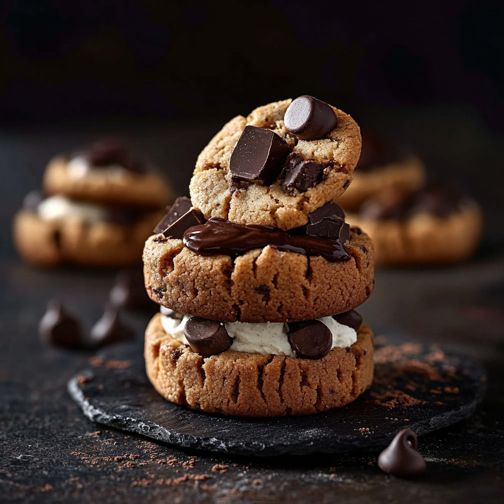Cookies shot mousse au chocolat depuis recettemoderne