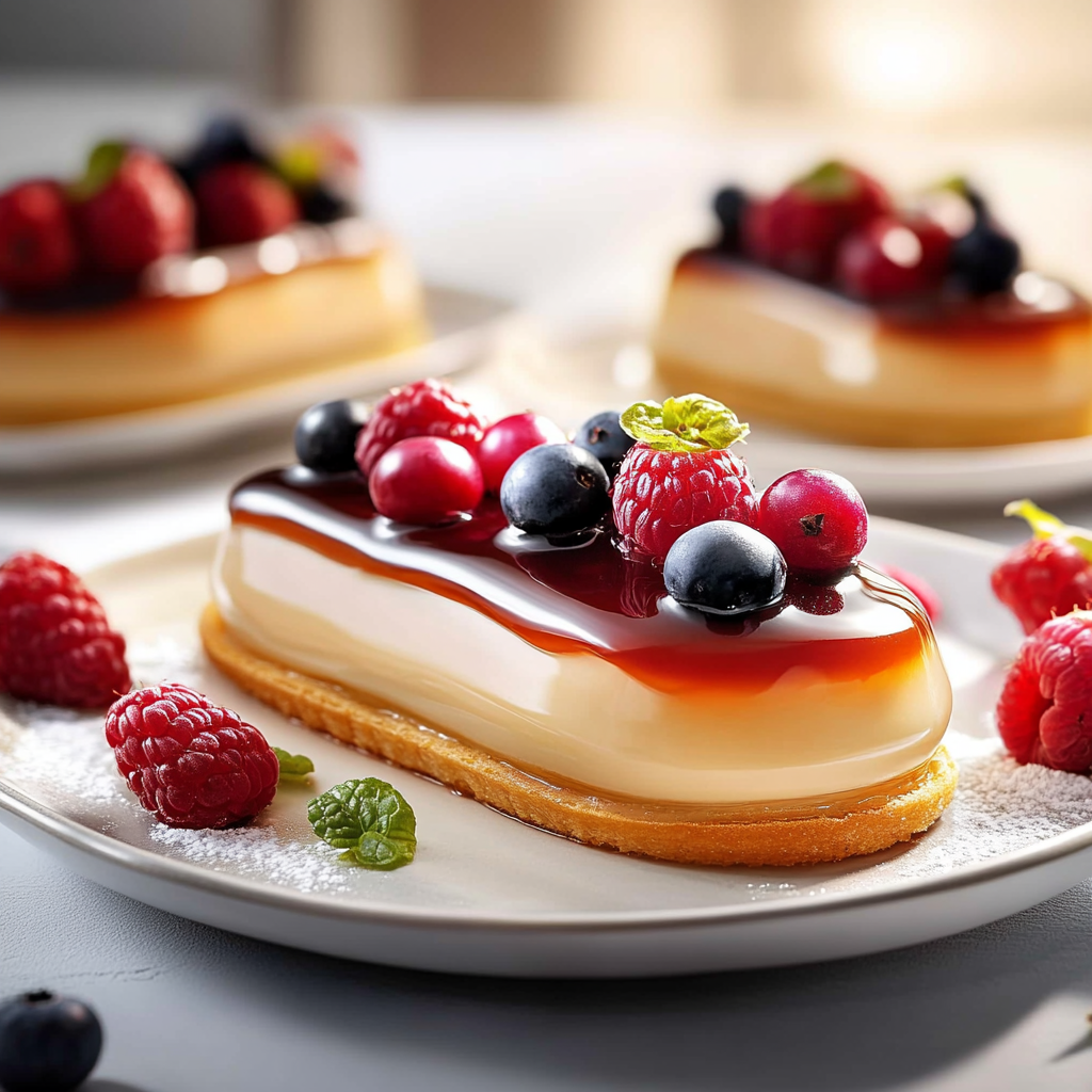  Moelleux à la crème et aux fruits depuis recettemoderne