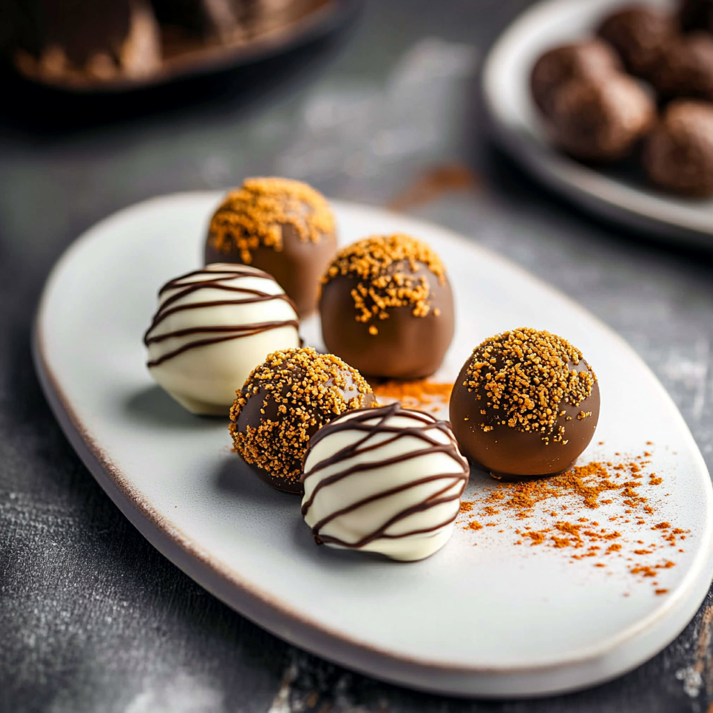 Truffes au spéculoos depuis recettemoderne