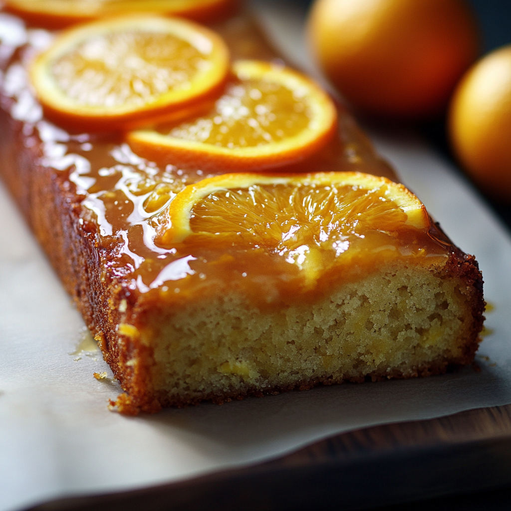 Marbré à l’orange et aux pavots depuis recettemoderne