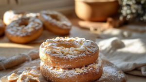 Anneaux aux amandes depuis recettemoderne