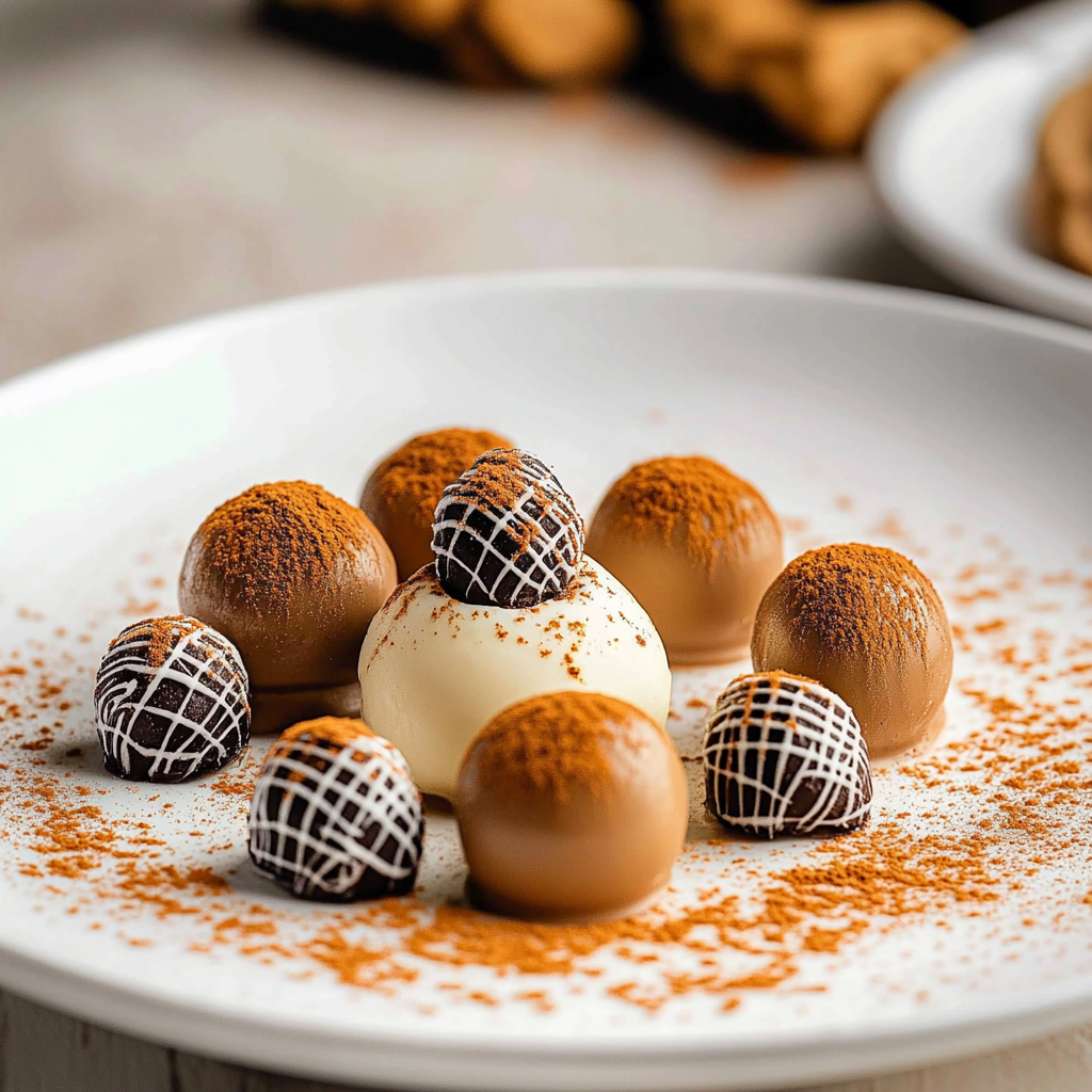 Truffes au spéculoos depuis recettemoderne