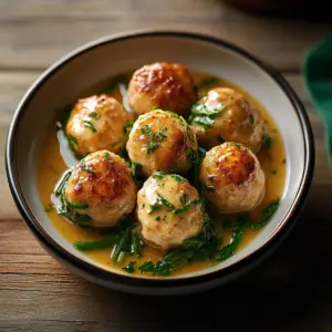 Boulettes de poulet au beurre citronné depuis recettemoderne