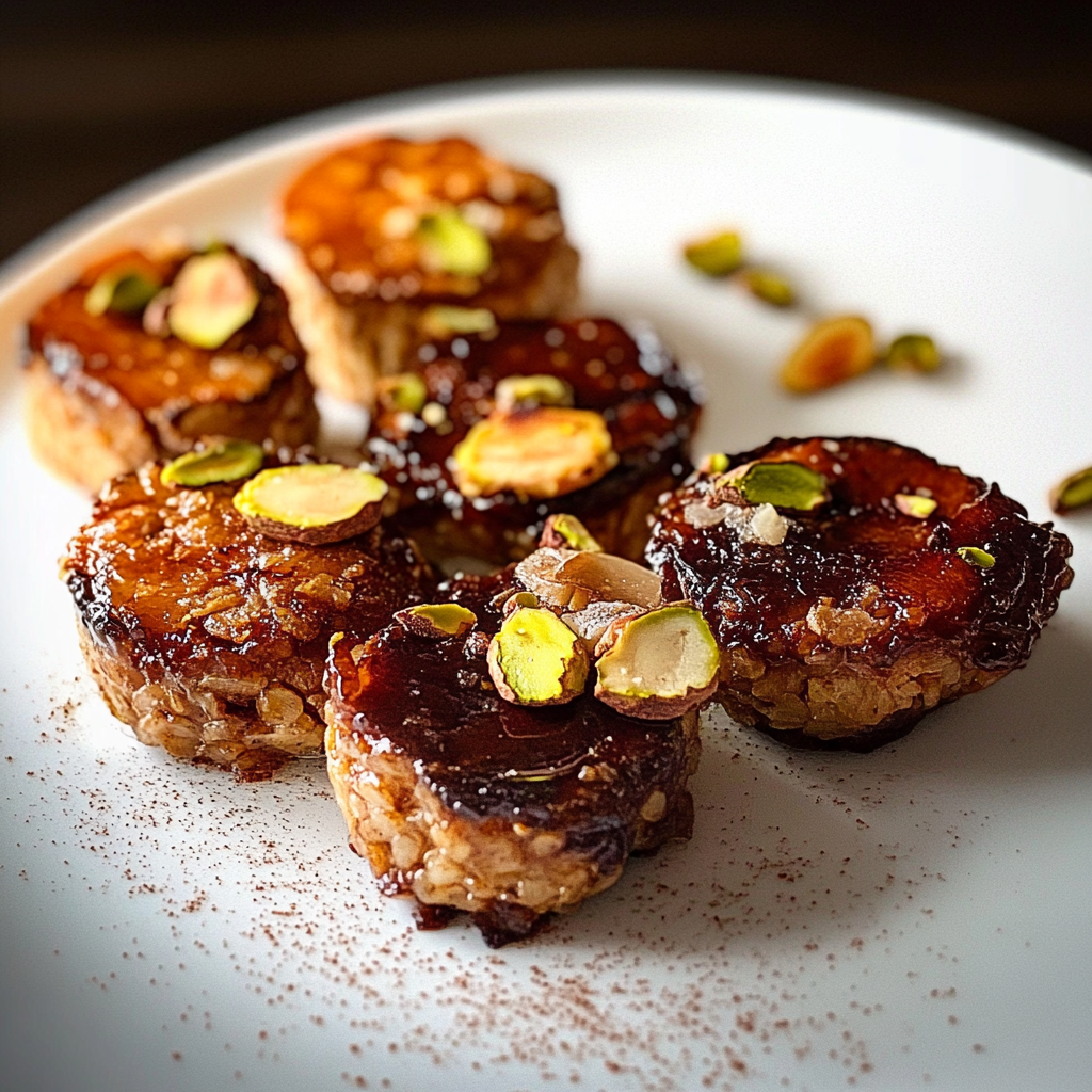FLORENTINS AUX AMANDES et pistache depuis recettemoderne