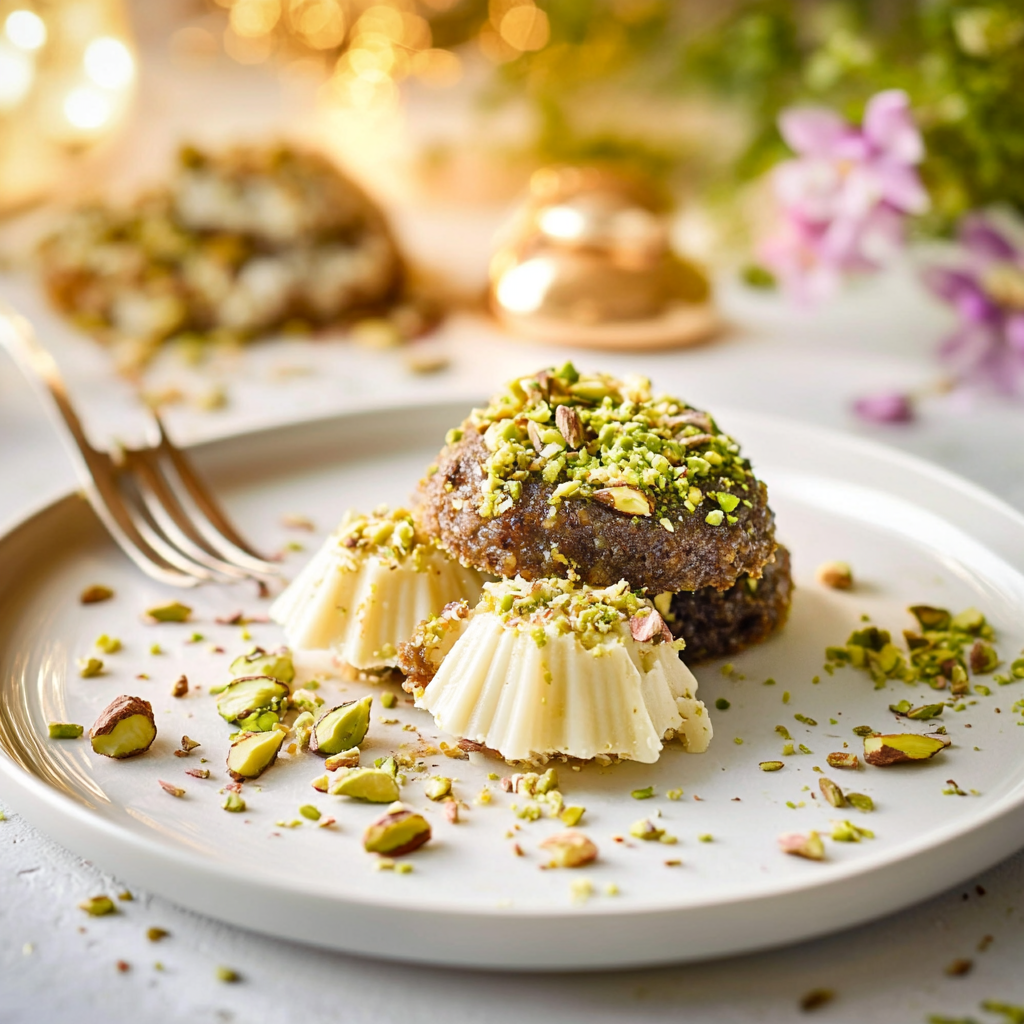 FLORENTINS AUX AMANDES et pistache depuis recettemoderne