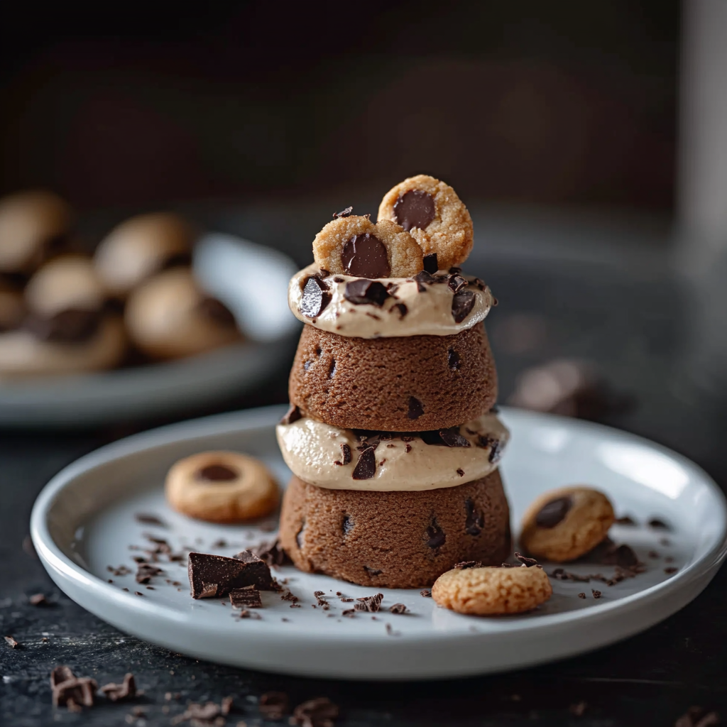 Cookies shot mousse au chocolat depuis recettemoderne