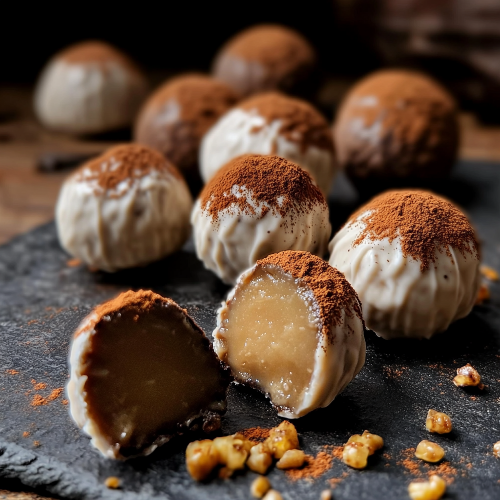 Truffes au spéculoos depuis recettemoderne