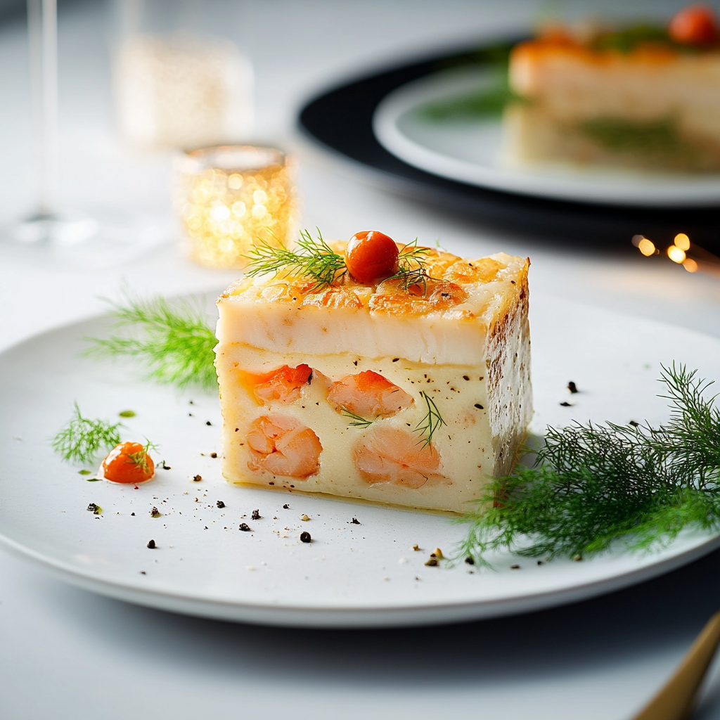 Terrine de poisson aux crevettes depuis recettemoderne