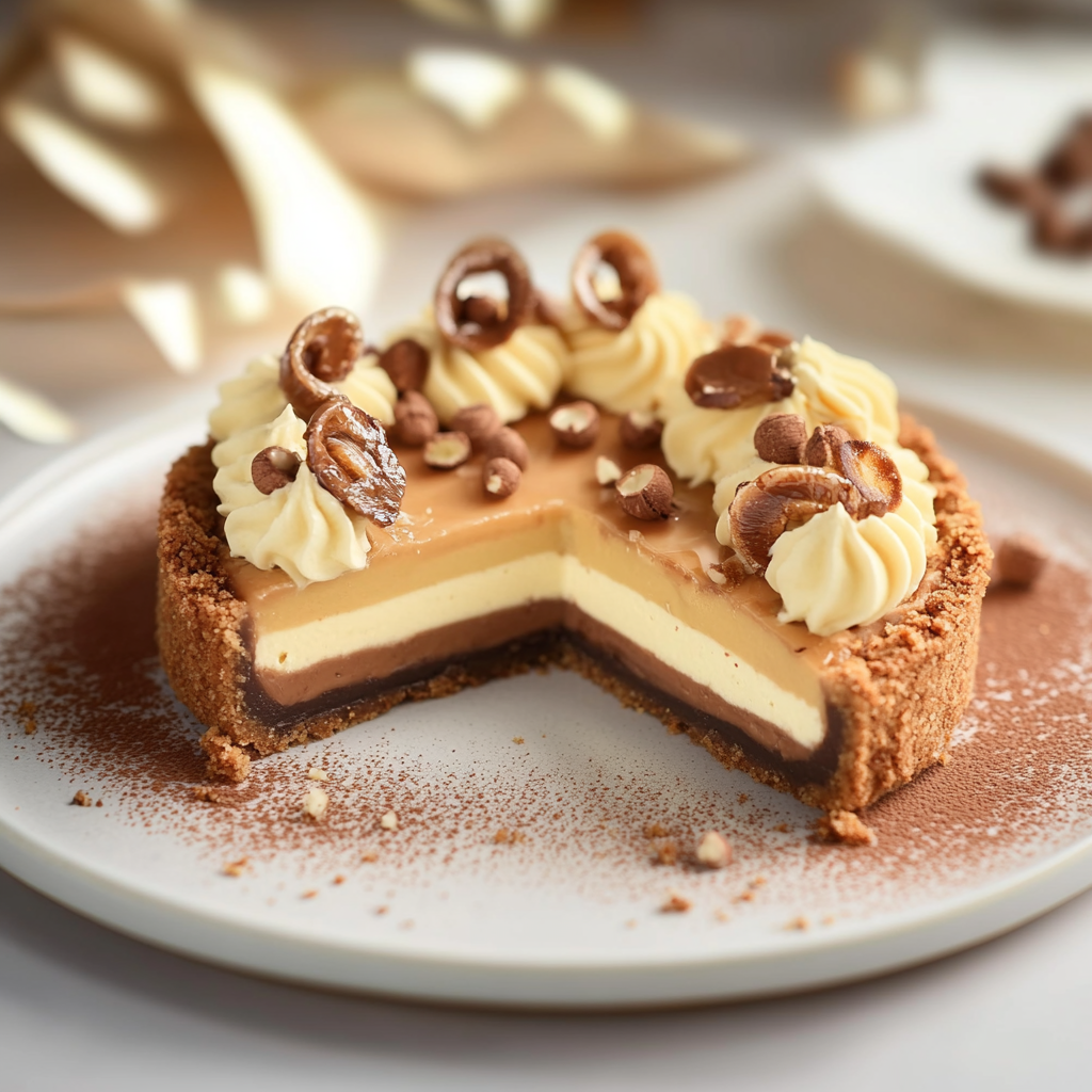 Tarte Vanille Chocolat depuis recettemoderne