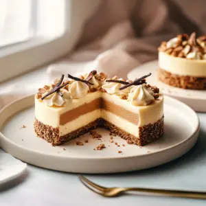 Charlotte praliné noisette depuis recettemoderne