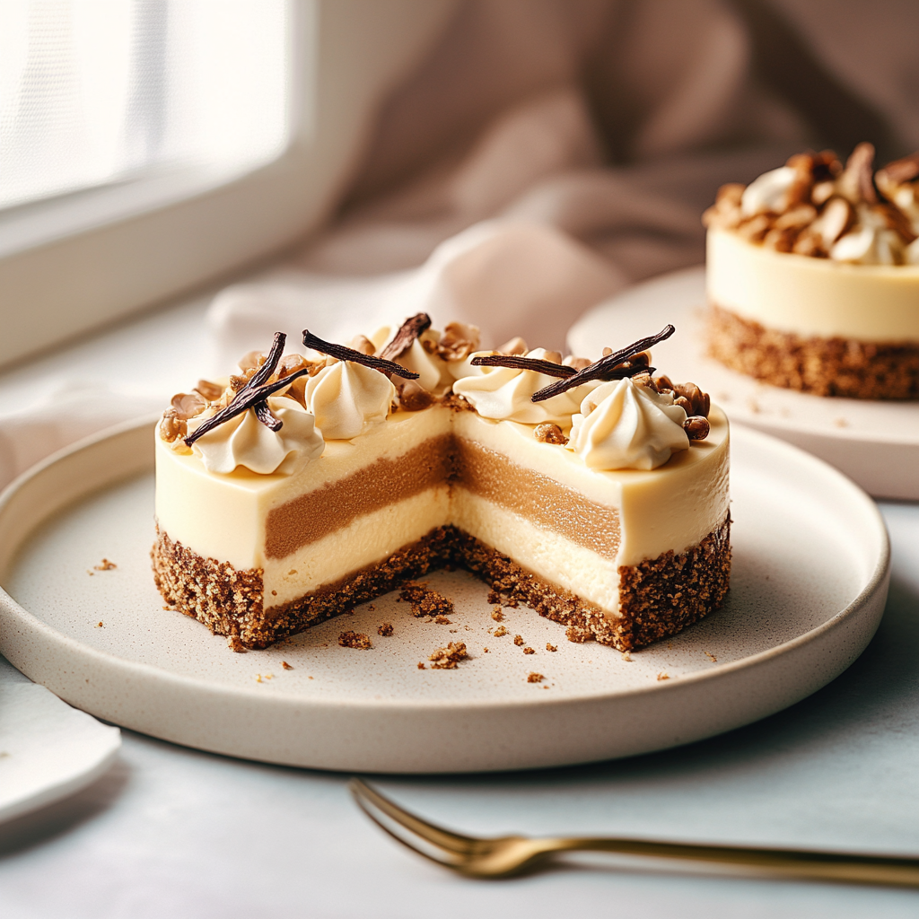 Charlotte praliné noisette depuis recettemoderne
