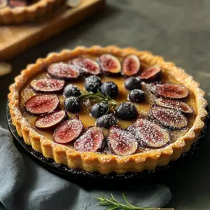 Tarte FIGUE AMANDE depuis recettemoderne