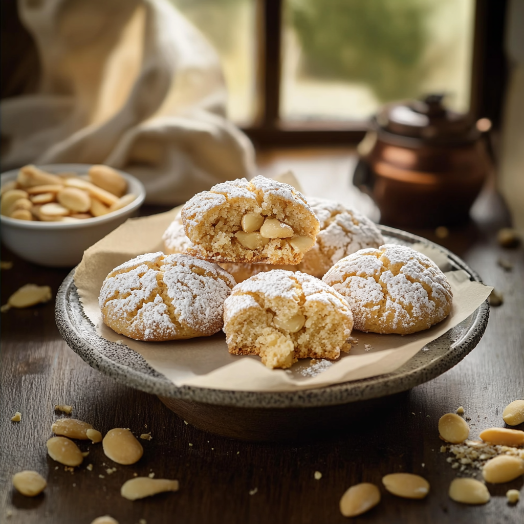 Amaretti extra moelleux depuis recettemoderne