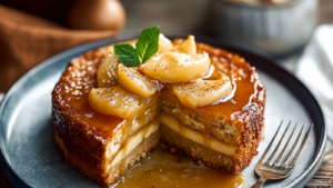 Gâteau d'automne à la poire depuis recettemoderne