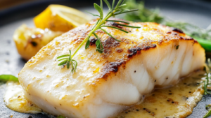 dos de cabillaud à la crème de parmesan depuis recettemoderne