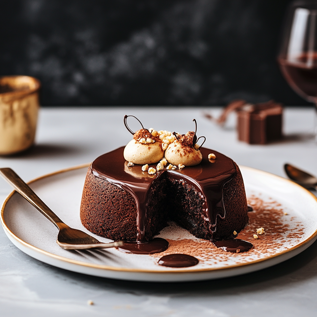 Royal au chocolat depuis recettemoderne