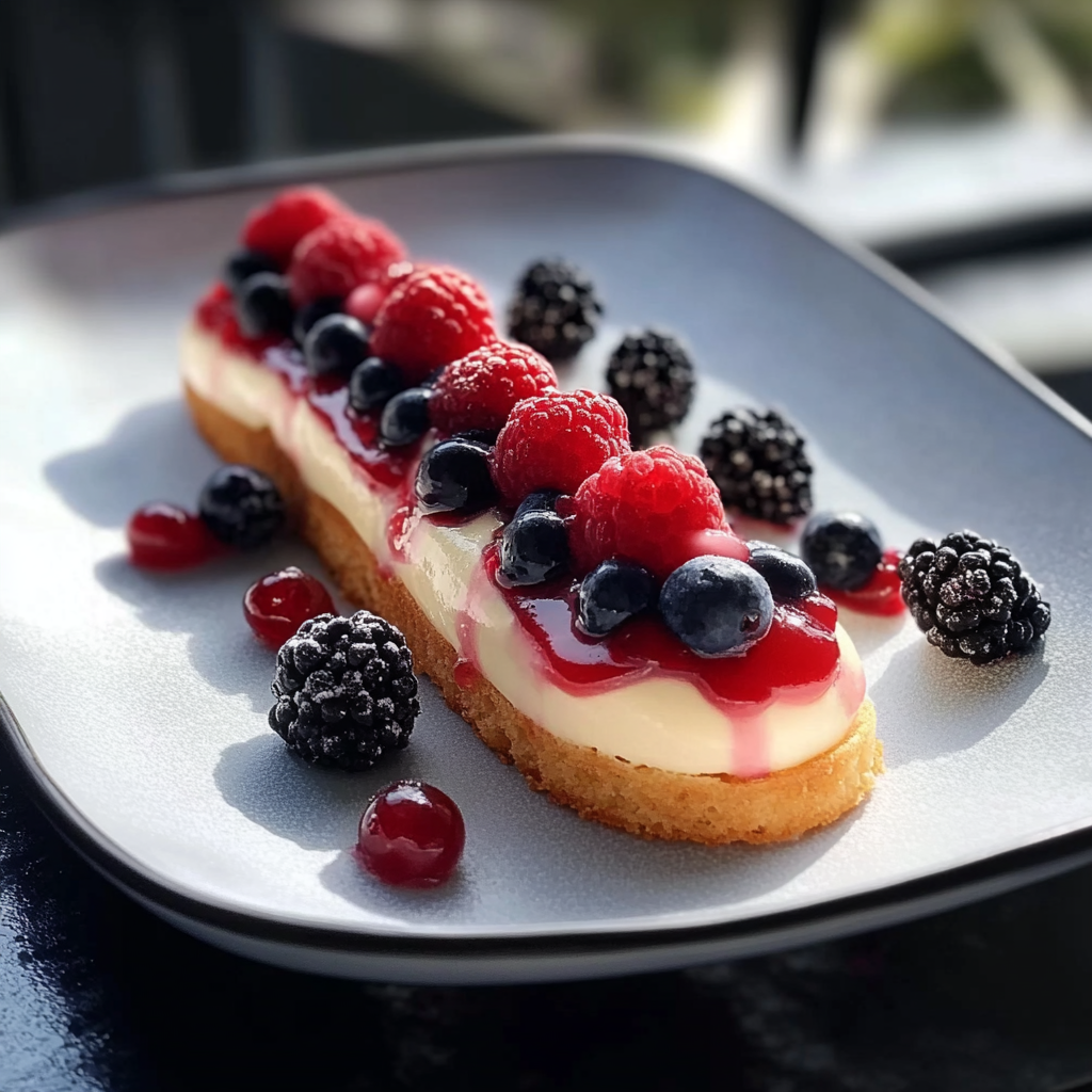  Moelleux à la crème et aux fruits depuis recettemoderne