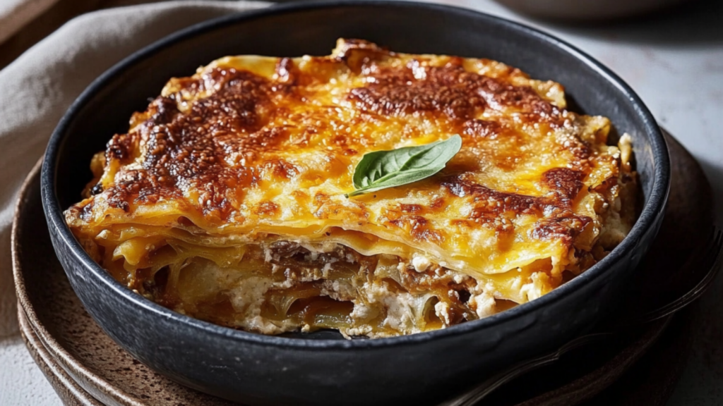 Rouleaux de lasagnes à la courge musquée depuis recettemoderne