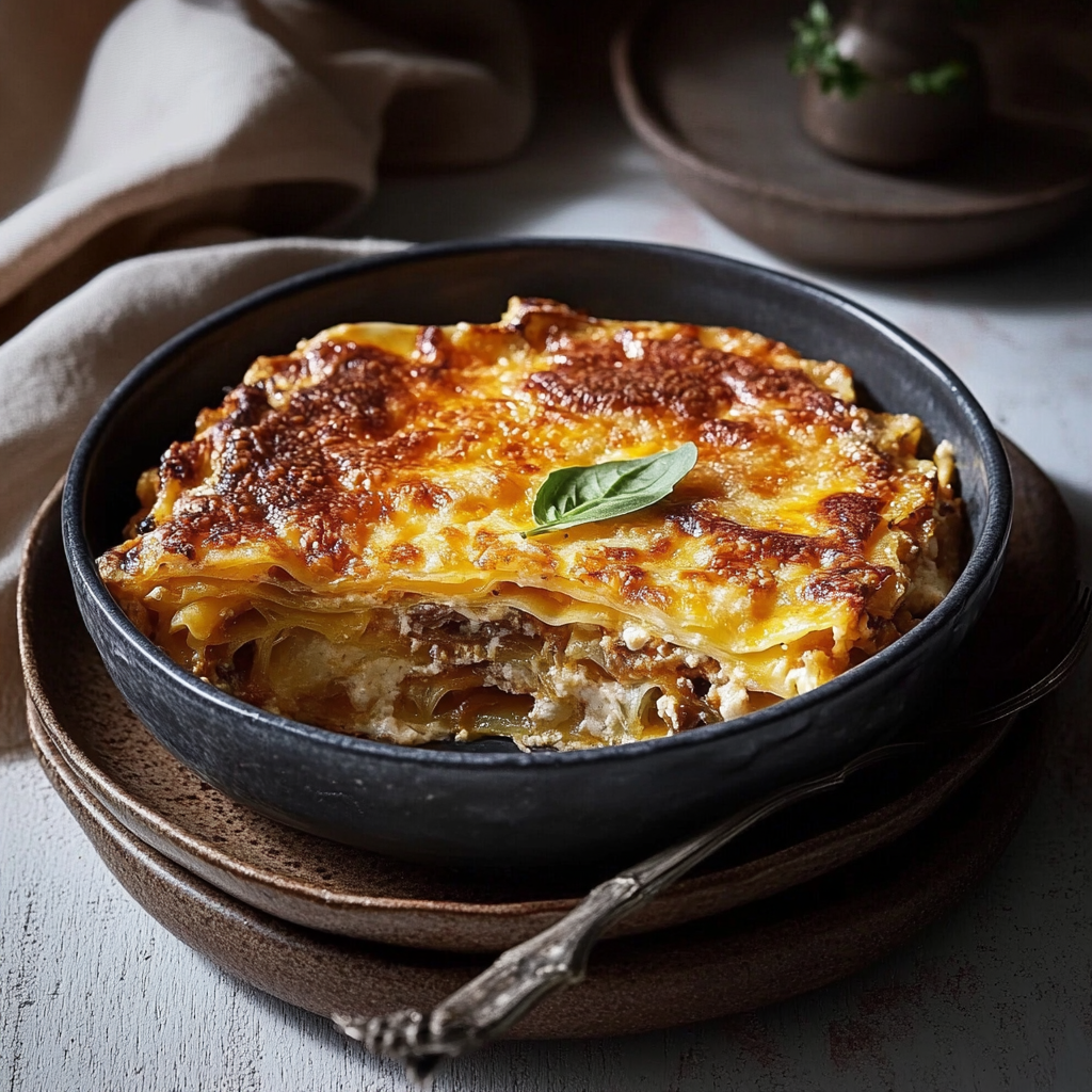 Rouleaux de lasagnes à la courge musquée depuis recettemoderne