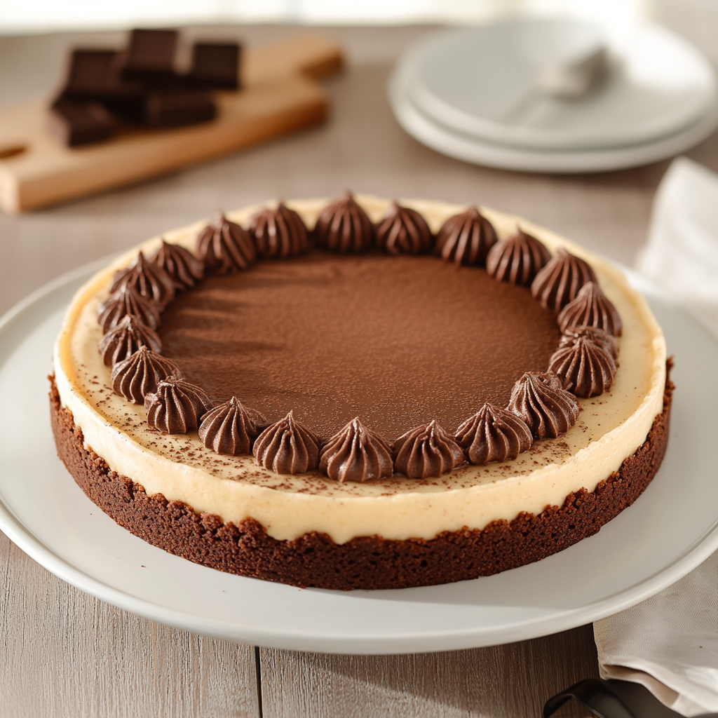 Tarte Vanille Chocolat depuis recettemoderne