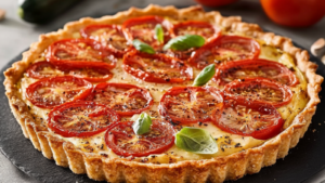Tarte d'été aux légumes depuis recettemoderne
