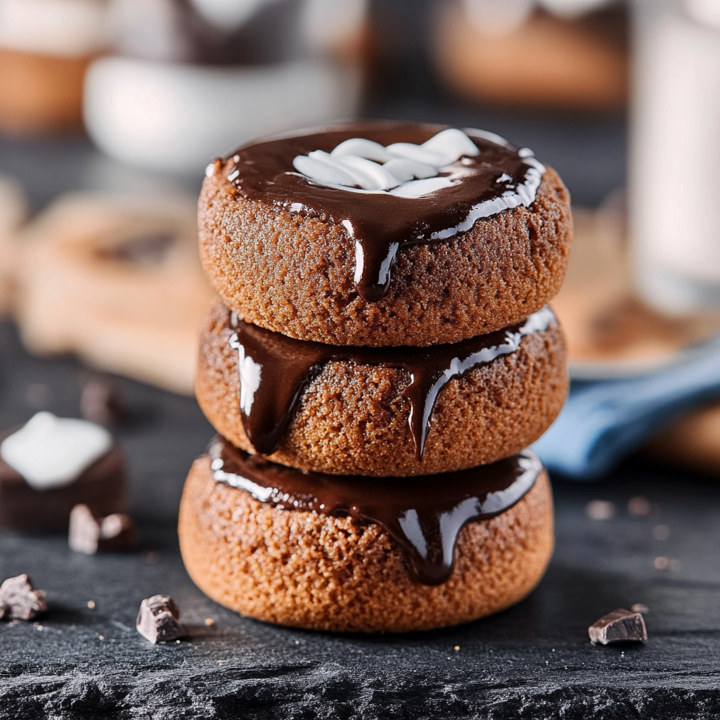 Cookies shot mousse au chocolat depuis recettemoderne