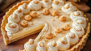 Tarte à la vanille et spéculoos depuis recettemoderne